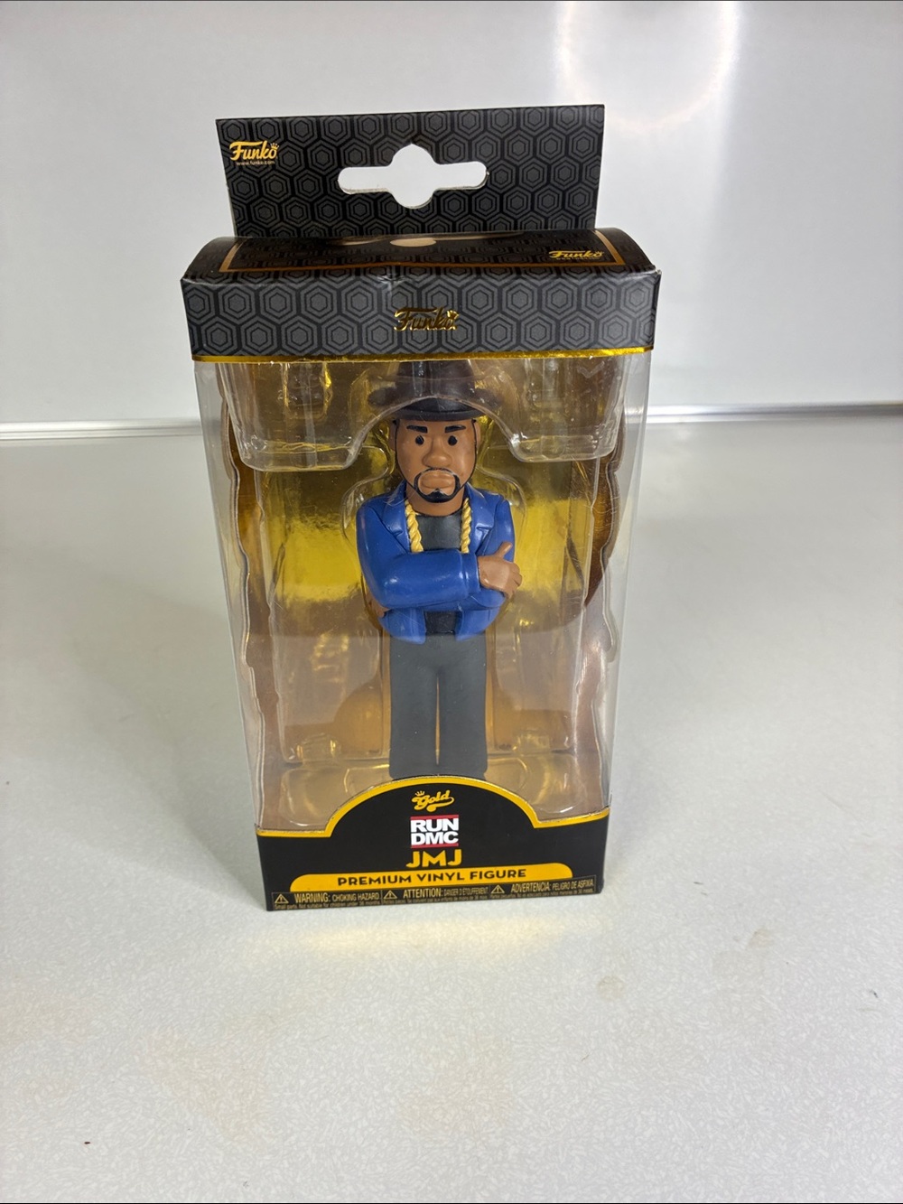 Funko Gold RUN DMC JMJ Premium Vinyl Figure Rap Music Figurine NEW Hip Hop Rare